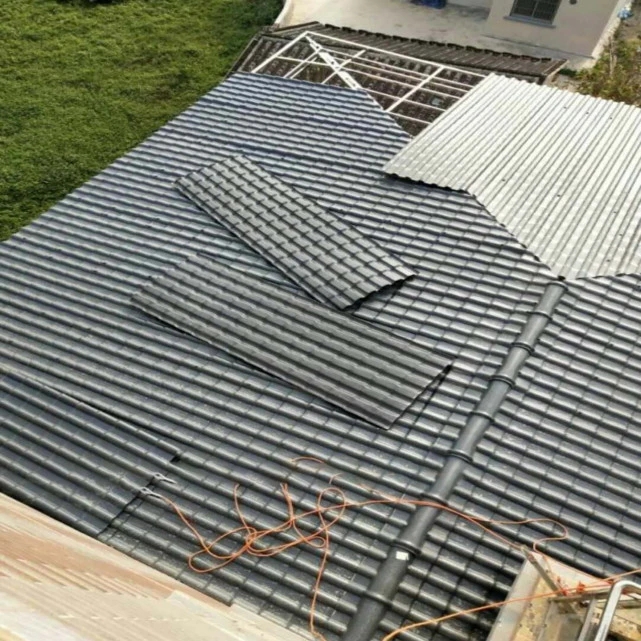 新型建筑材料合成樹(shù)脂瓦，新時(shí)代城市建設的屋頂瓦