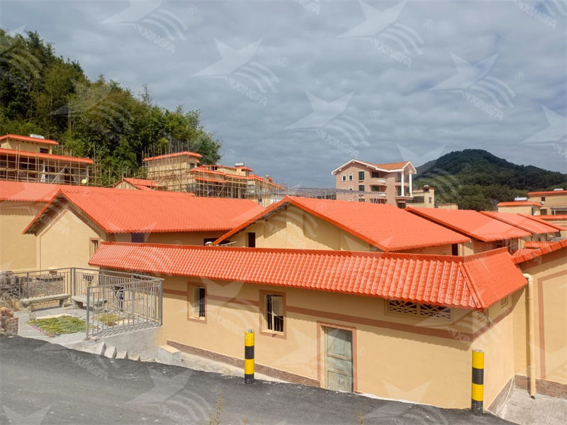 建房搭建屋面選擇合成樹(shù)脂隔熱瓦，你了解多少？